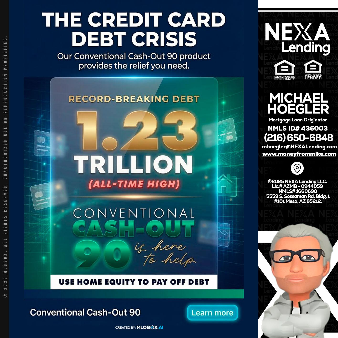 THE CREDIT CARD - Michael Hoegler -Mortgage Advisor