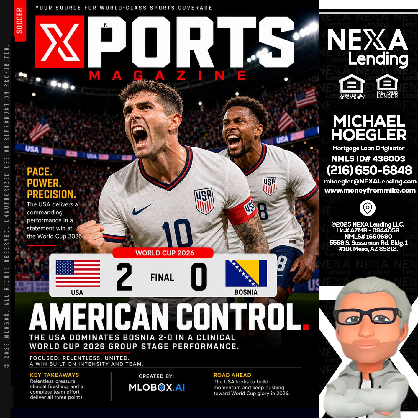 AMERICAN CONTROL - Michael Hoegler -Mortgage Advisor