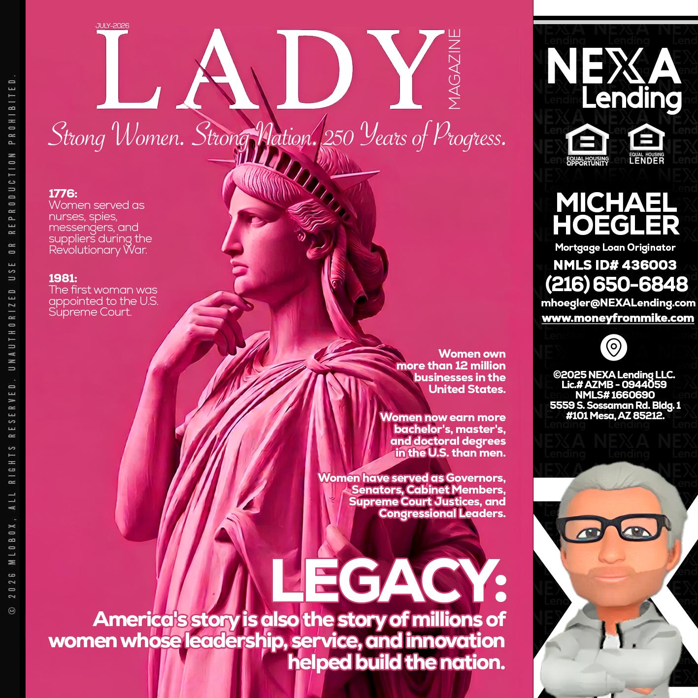 LADY LIBERTY! - Michael Hoegler -Mortgage Advisor