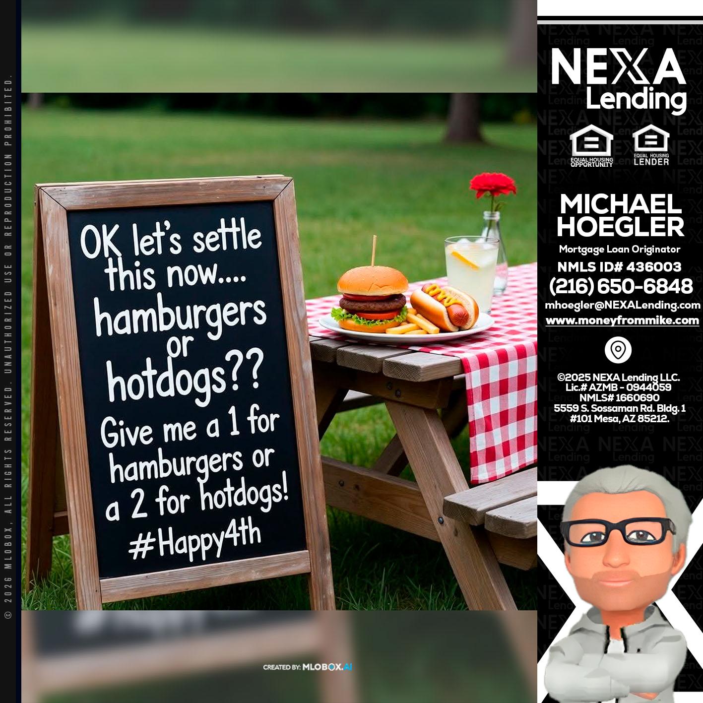 let settle this - Michael Hoegler -Mortgage Advisor