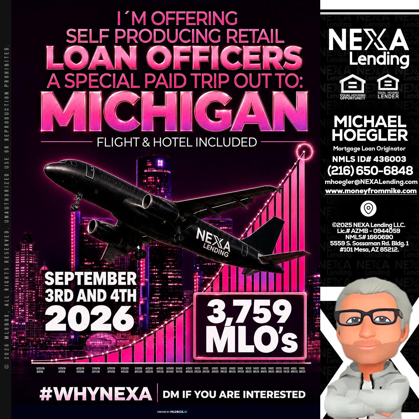 MICHIGAN TRIP - Michael Hoegler -Mortgage Advisor