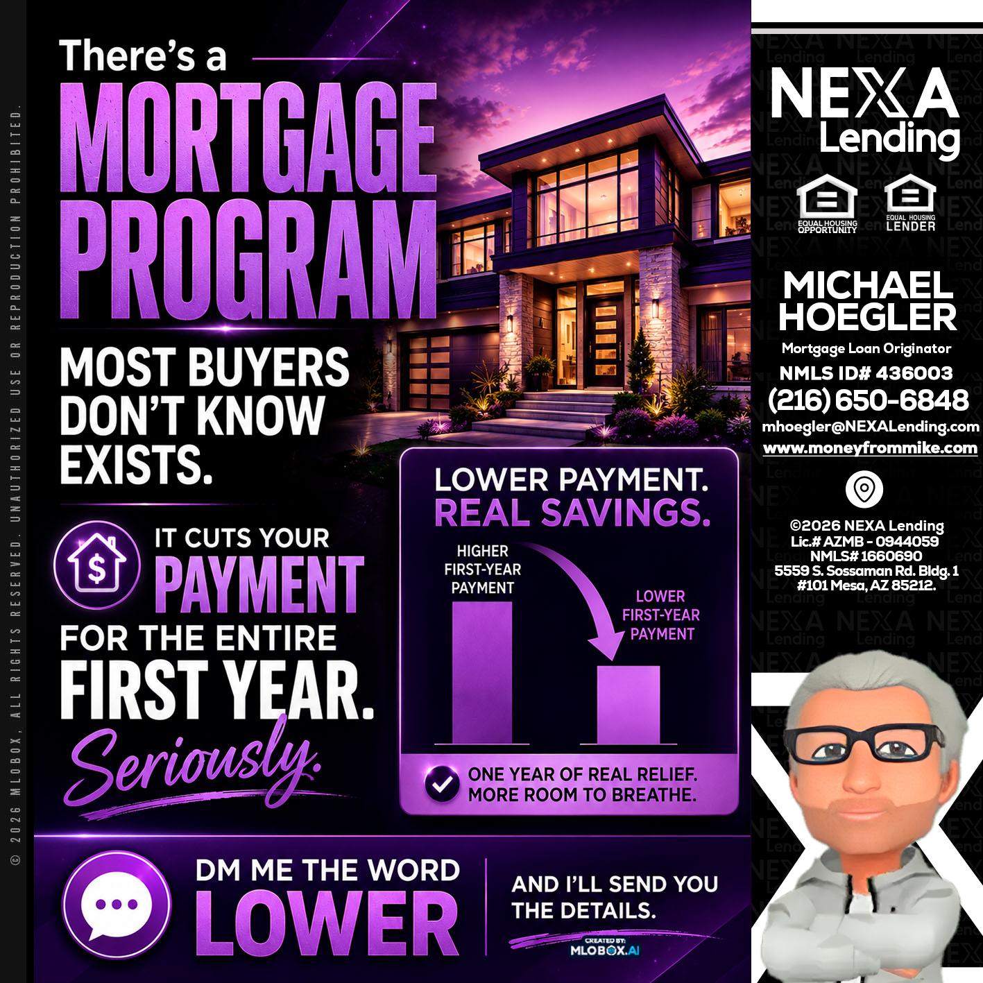 MORTGAGE PROGRAM - Michael Hoegler -Mortgage Advisor