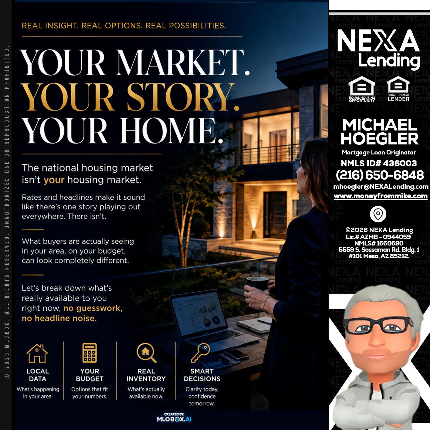 your market - Michael Hoegler -Mortgage Advisor
