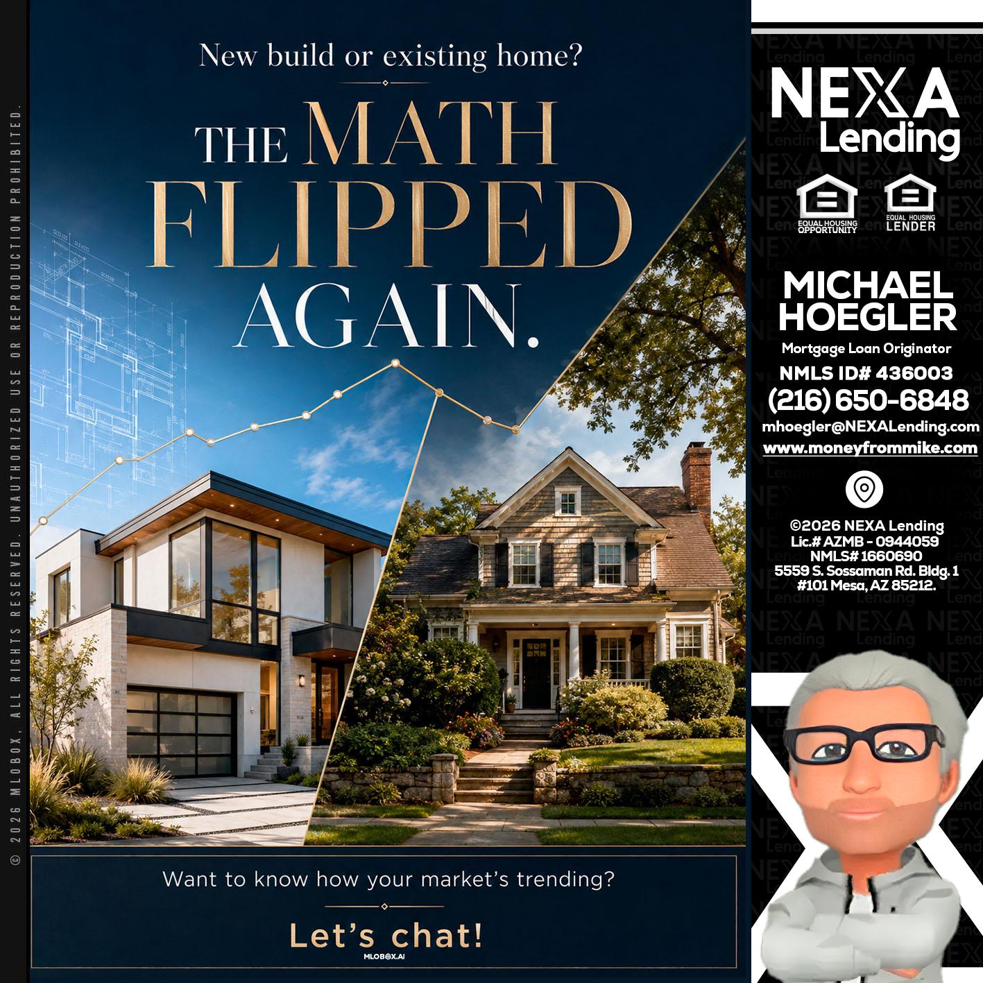 THE MATH FLIPED - Michael Hoegler -Mortgage Advisor