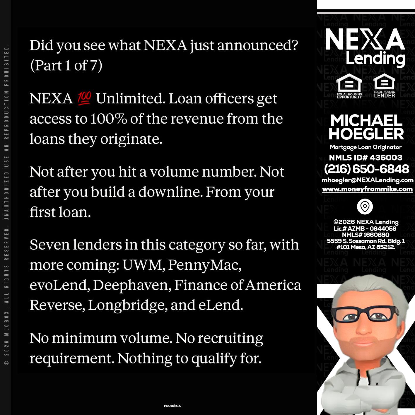 DID YOU KNOW - Michael Hoegler -Mortgage Advisor