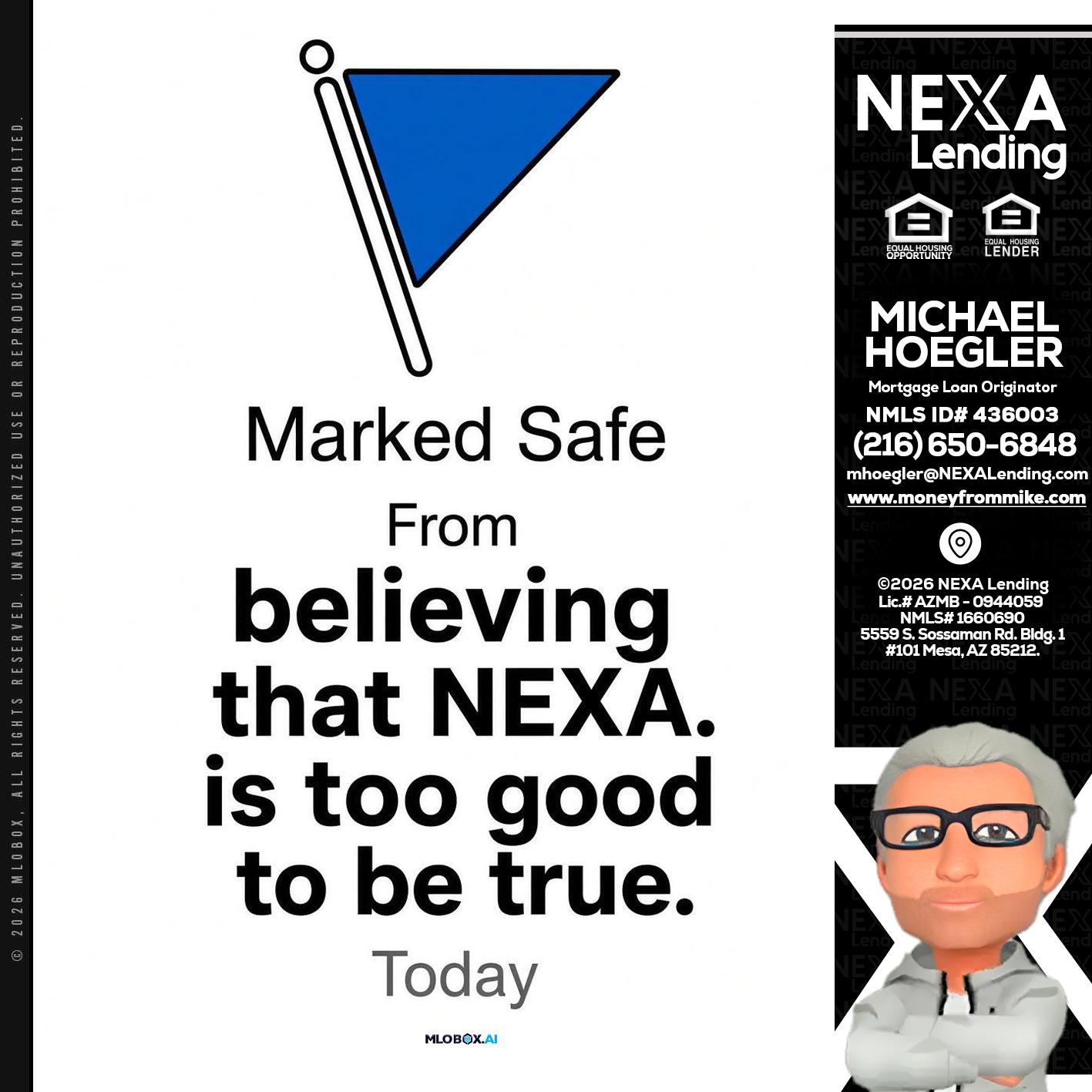 MARKED SAFE - Michael Hoegler -Mortgage Advisor