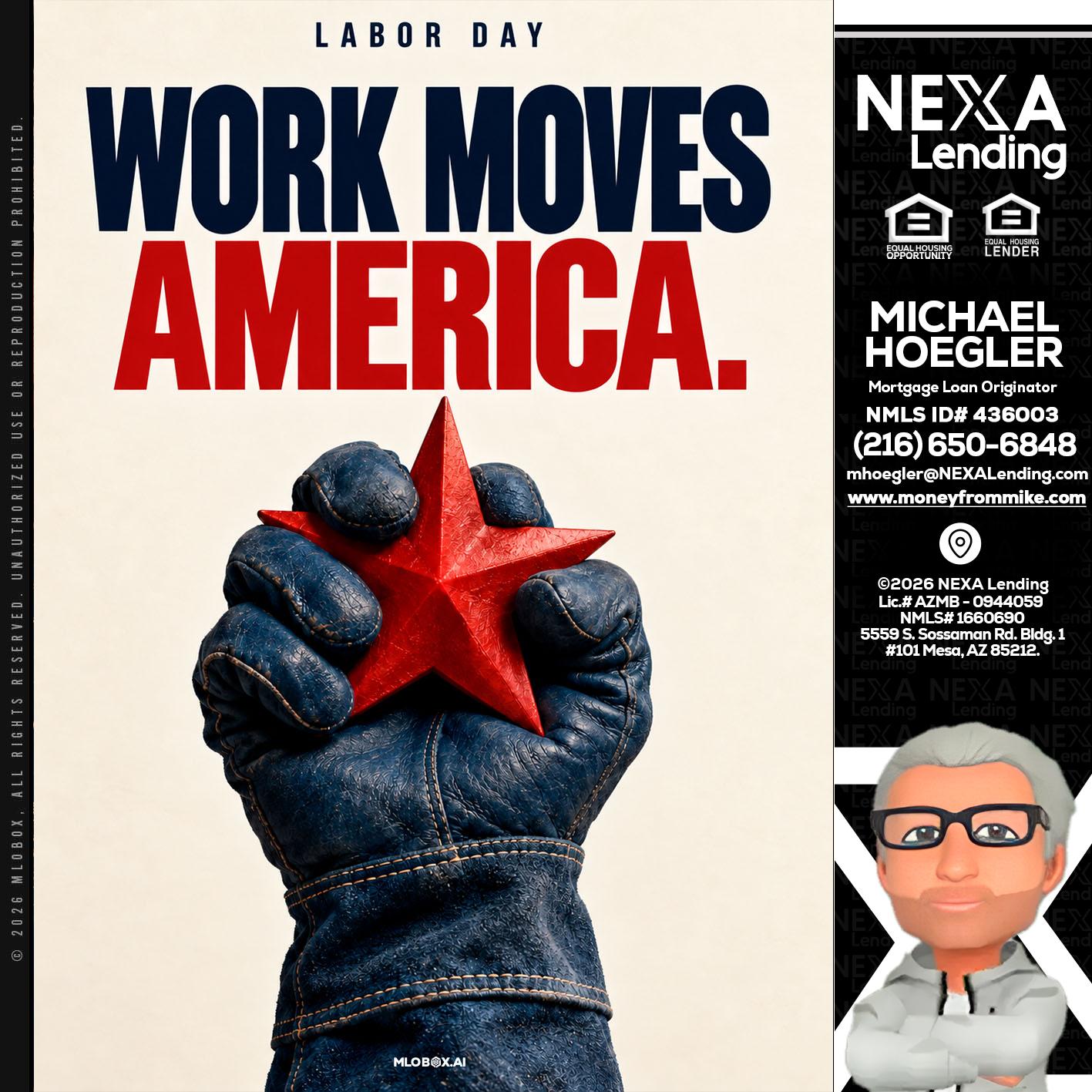 WORKS MOVES AMERICA - Michael Hoegler -Mortgage Advisor
