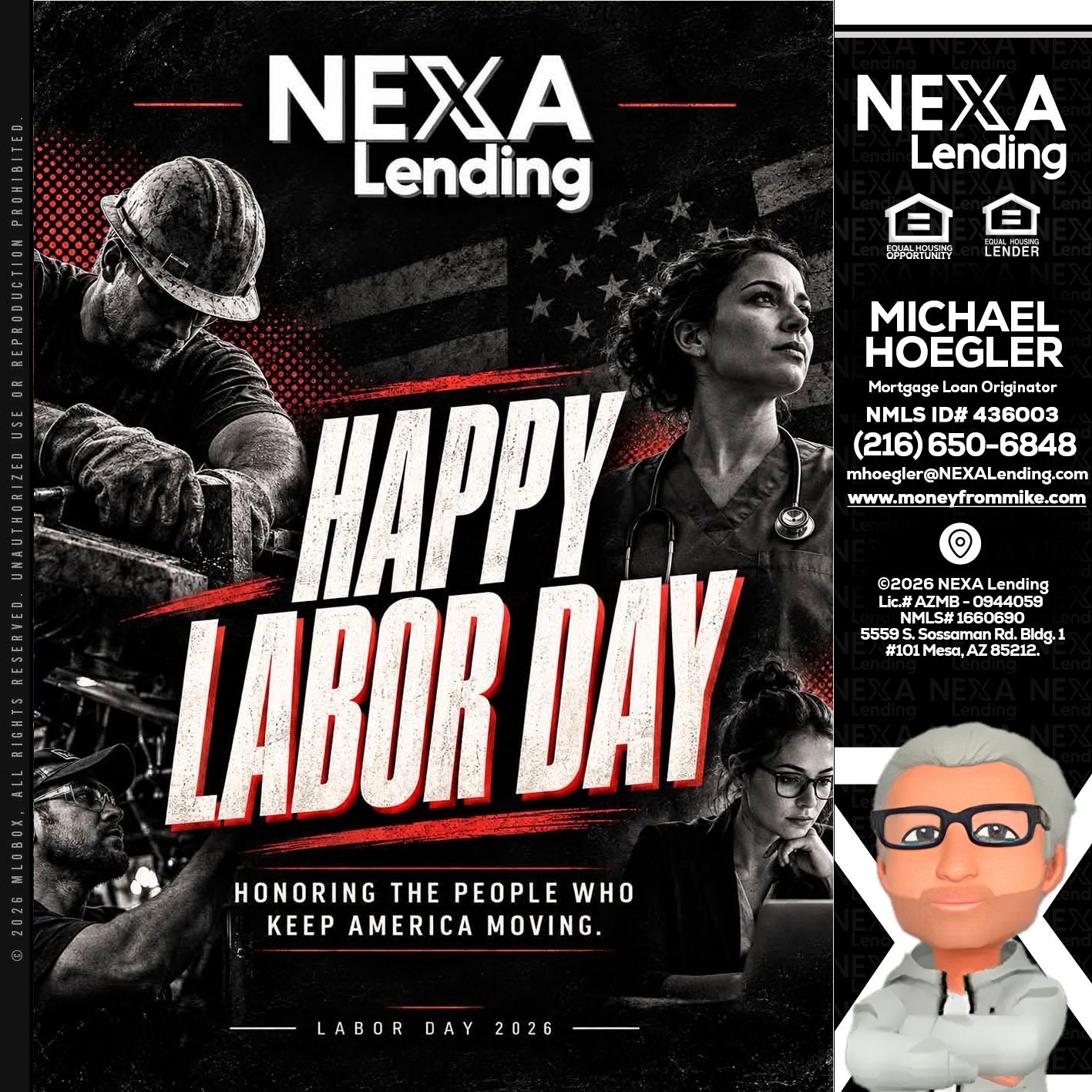 LABOR DAY - Michael Hoegler -Mortgage Advisor